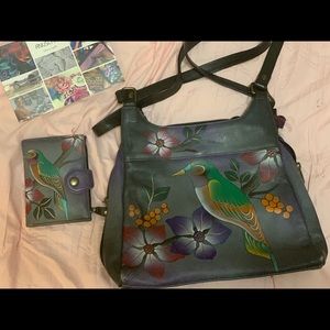Anuschka Purse and Wallet Like New